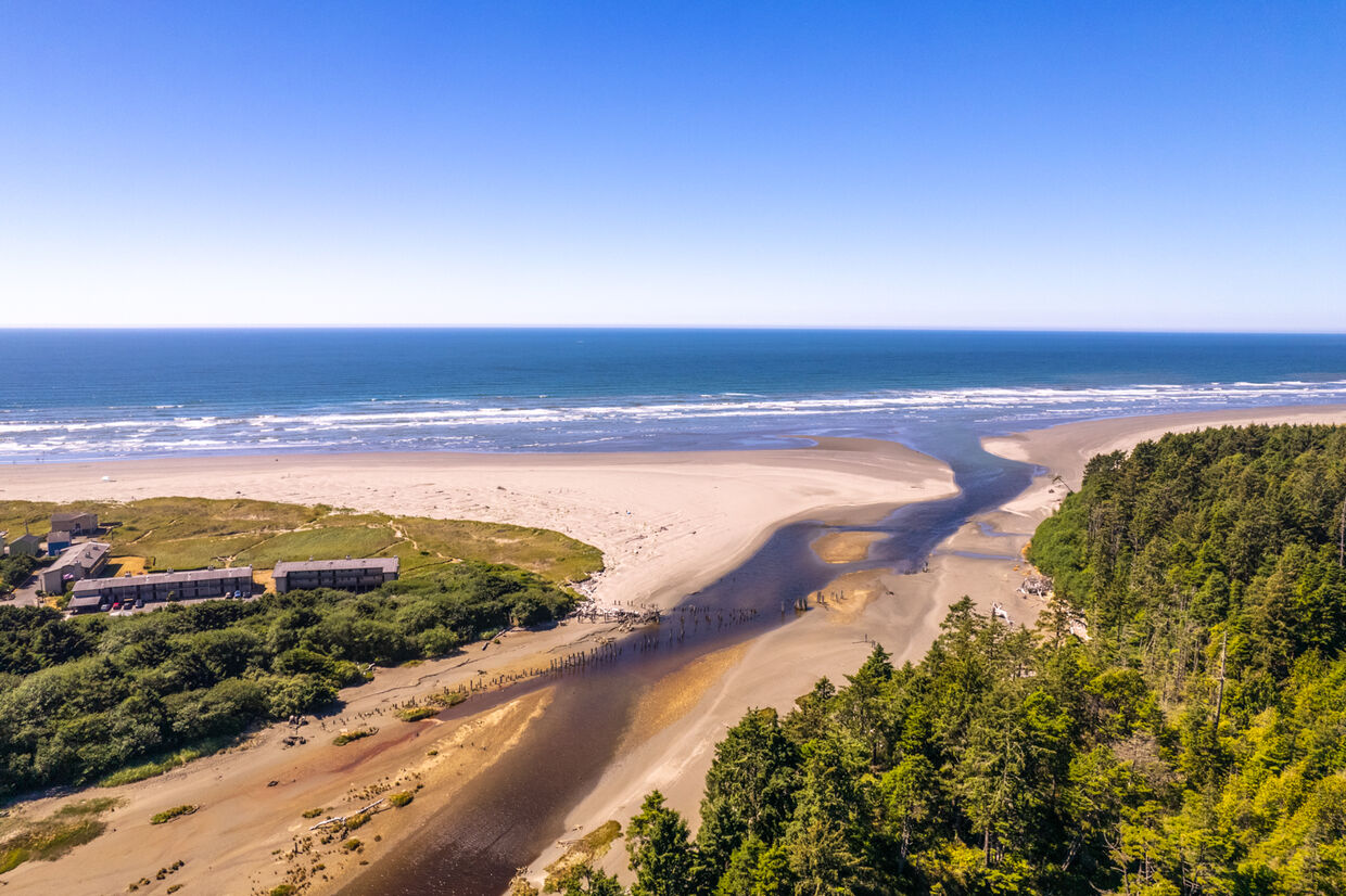 Moonstone Beach from Above